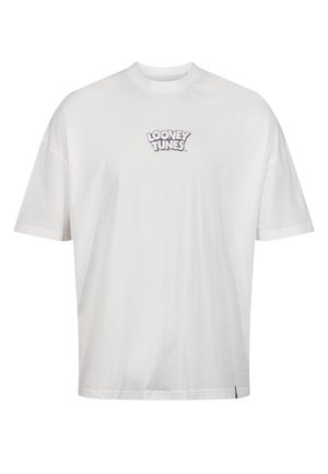 UNISEX LOONEY TUNES CHARACTER CENTRAL - T-shirt con stampa - ecru