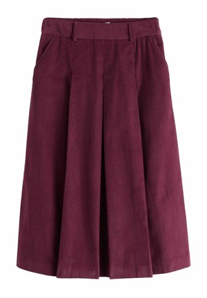 REGULAR FIT - A-linjekjol - burgundy red