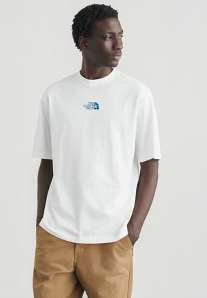 LIQUID LOGO SHORT SLEEVE TEE GRAPHIC - Βασικό μπλουζάκι - white