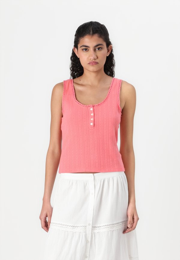 SCOOP POINTELLE TANK - Top