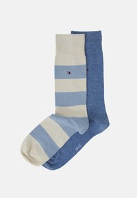 Não selecionado, beige/denim melange