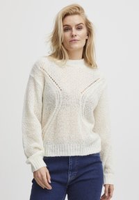 PULZ - PZIRIS PATTERN - Jumper - turtledove Thumbnail Image 1