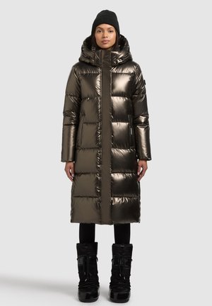 RACHEL2 SHINY - Wintermantel - cane brown