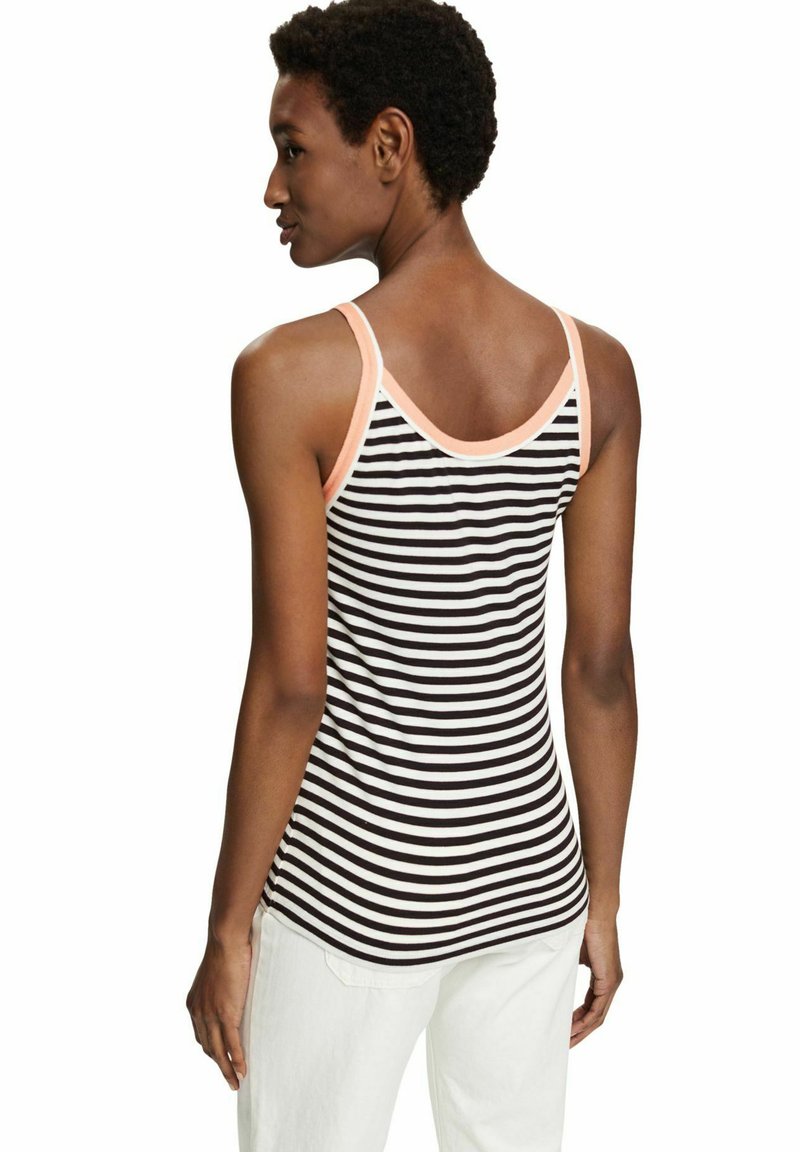 Damen T-Shirts | Esprit MIT STREIFEN Top black/schwarz - DO34436 Damen T-Shirts | Esprit MIT STREIFEN Top black/schwarz - DO34436