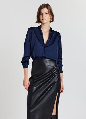 Calliope CLASSICA IN SIMIL - Camicia - blu notte