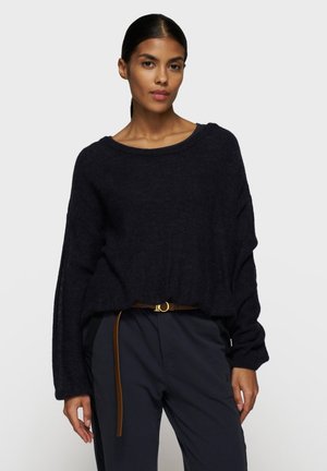 LOOSE THIN  - Striktrøje - dark navy