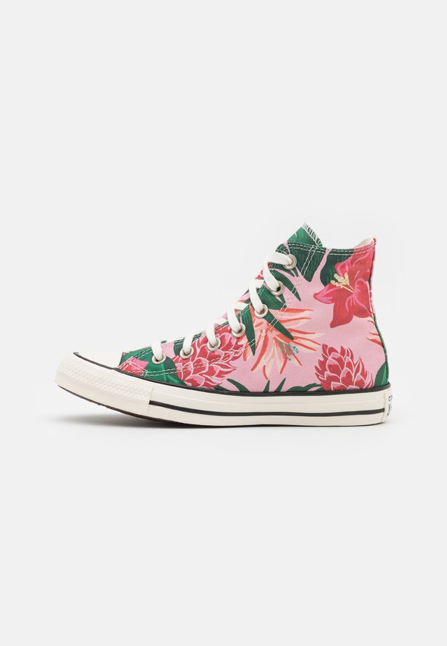 CHUCK TAYLOR ALL STAR JUNGLE SCENE UNISEX - Sneaker high - egret/pink/black