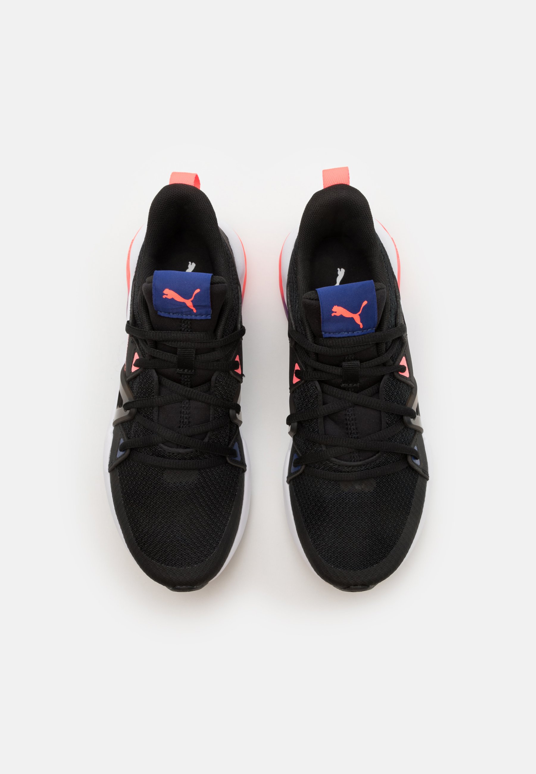 Puma CELL FRACTION - Zapatillas de running neutras - black/ignite  pink/elektro blue/negro - Zalando.es