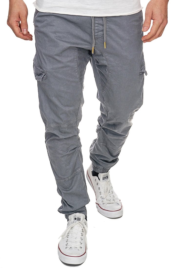 INDICODE JEANS LEVI Cargo trousers iron/light grey Zalando.co.uk