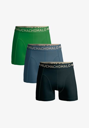 MUCHACHOMALO 3-PACK - Boxer alsónadrág - blue blue green