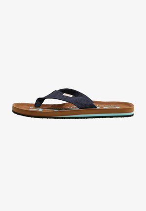 FM CHAD LOGO - Sandalias de dedo - tobacco brown