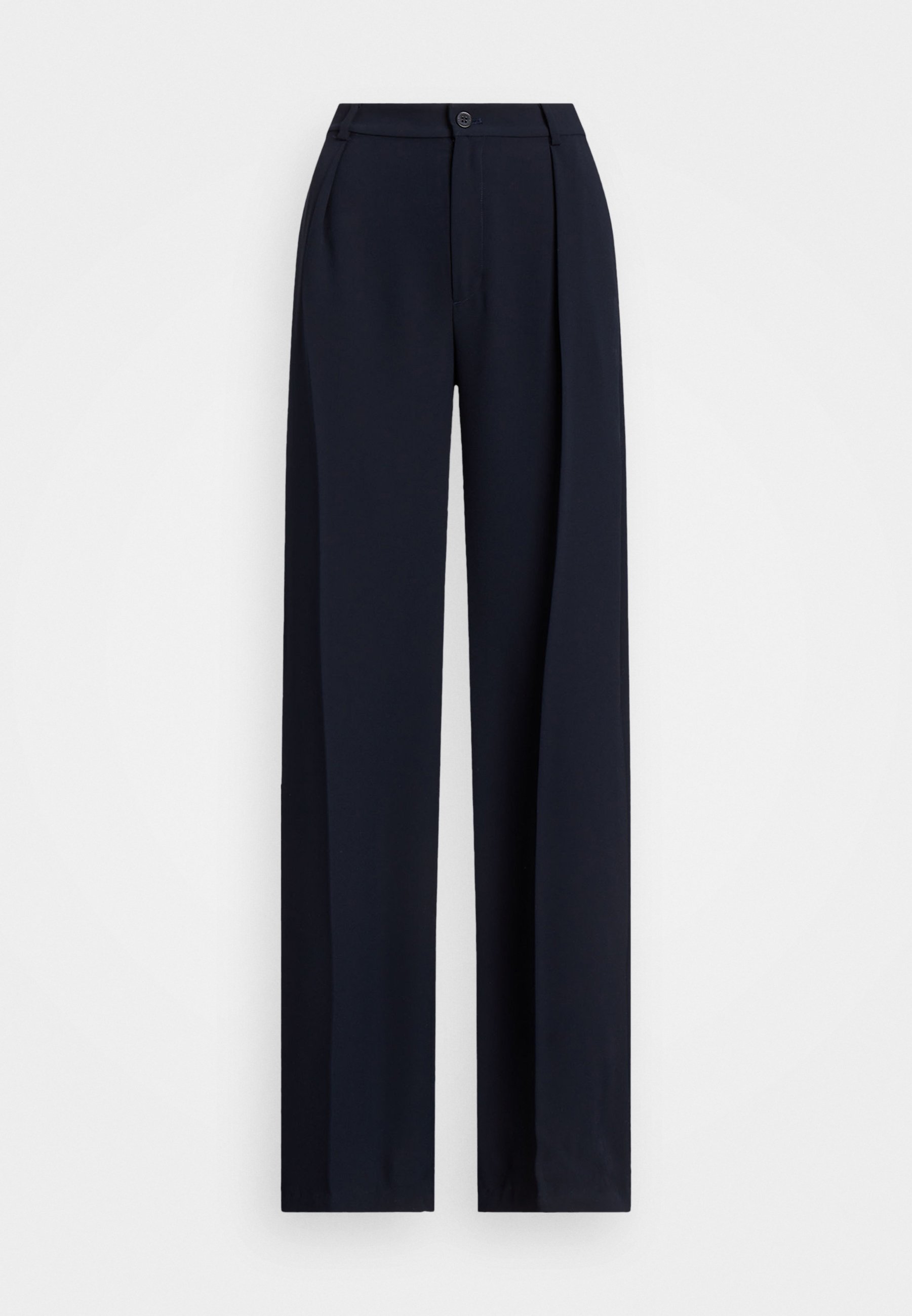 Lauren Ralph Lauren Double Faced Georgette Wide Leg Trouser