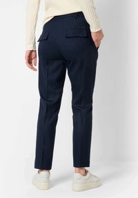 BRAX Jacquard-Hose MARON S in schwarz / taupe
