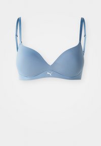 WOMEN SOFT PADDED BRA - Grudnjaci za nošenje ispod majice kratkih rukava - dusk blue