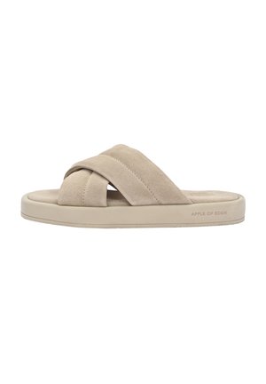 CLAUDIA - Mules - helltaupe