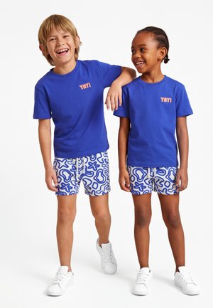 Friboo by Zalando, TODDLER SET - T-SHIRT & SHORTS - T-Shirt print - off-white/blue