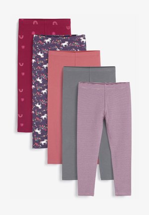 5 PACK - Legging - berry