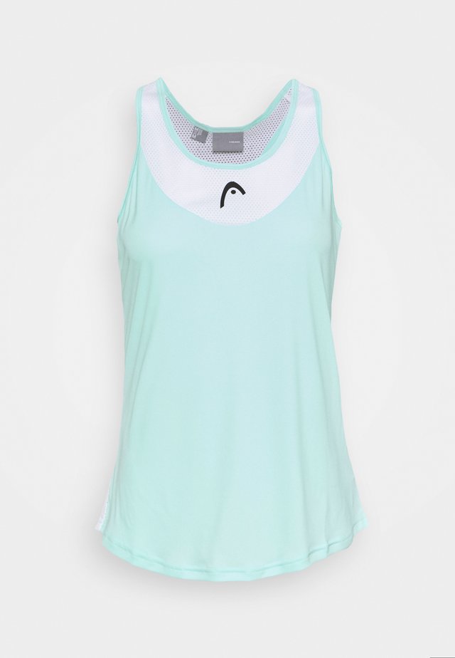 TENLEY TANK - Topper - mint/white