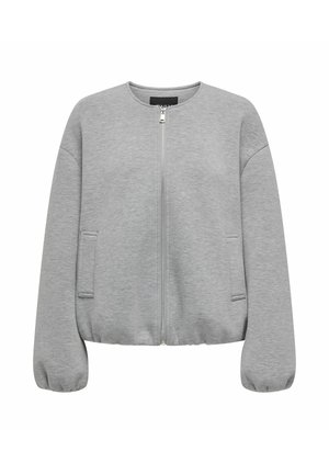 STYLISCHE MIT REISSVERSCHLUSS UND WEITEM SCHNITT - Leichte Jacke - grau