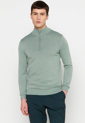 1/2 ZIP - Pullover - light green