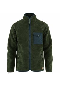 VARDAG PILE FLEECE M - Flisinė striukė - deep forest