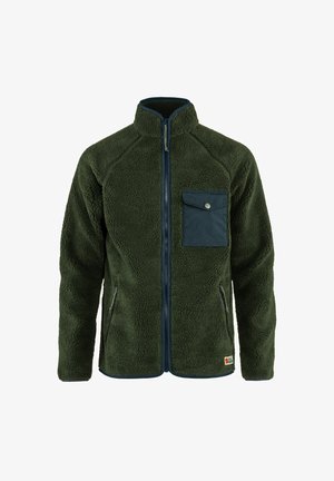 VARDAG PILE FLEECE M - Jakna iz flisa - deep forest