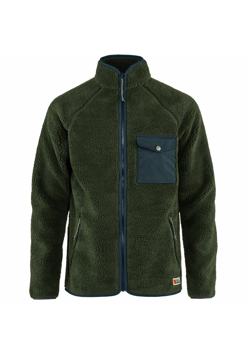 Fjällräven VARDAG PILE FLEECE M - Fleecejas - deep forest
