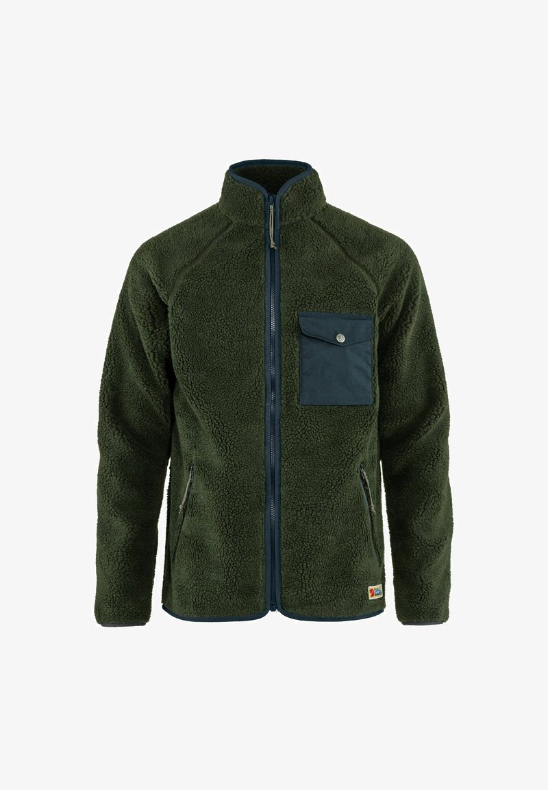 Fjällräven VARDAG PILE FLEECE M - Fleece jacket - deep forest