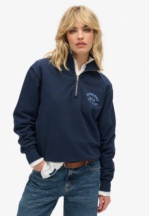 HALF ZIP - Sweatshirt - richest navy