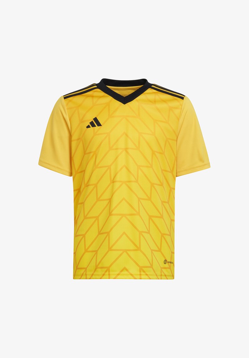 adidas Performance TEAM IC - T-Shirt print - gold