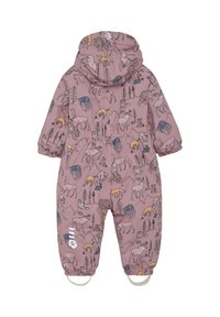 Color Kids COVERALL- ALL OVER - Regnoverall - woodrose