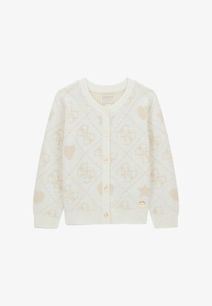 MIT G-LOGO - Vesta na kopčanje - mehrfarbig beige