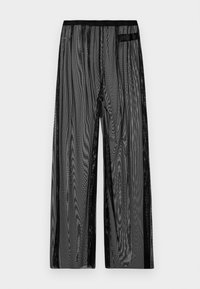 MENS PLEAT PANT - Trousers - black