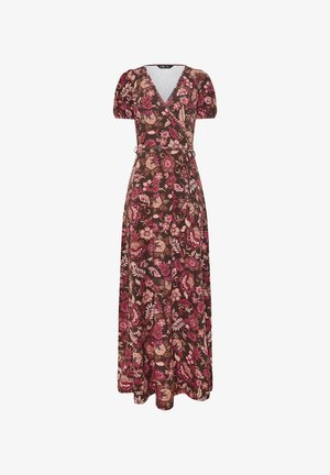 Long Tall Sally, TALL FLORAL DRESSES - Maksimekko - chocolate