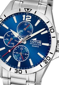 Lotus MULTIFUNKTION - Montre à aiguilles - silberfarben