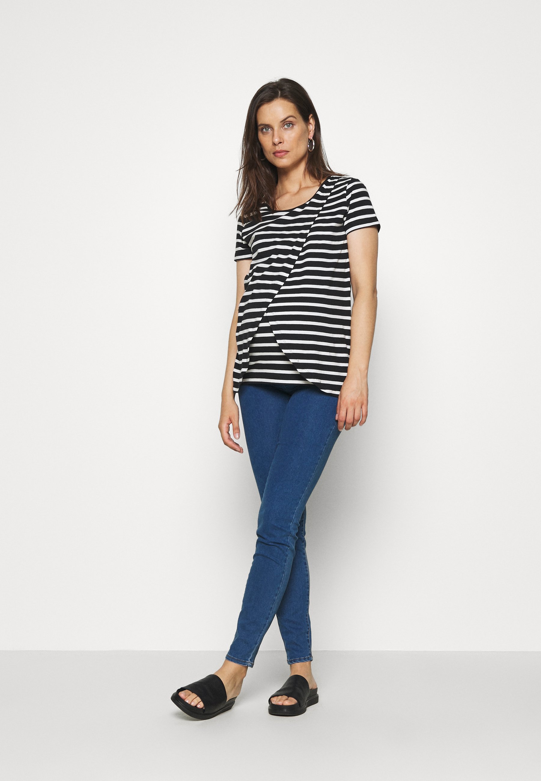 MAMALICIOUS MLZIBO SLIM - Jeggings - medium blue denim/blu denim -  Zalando.it