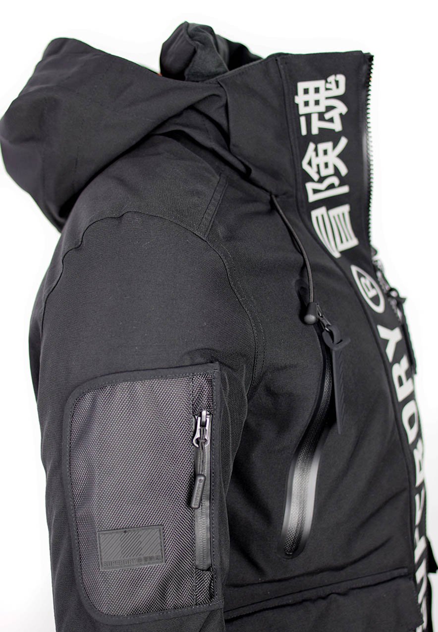Superdry Chaqueta de snowboard - black/negro - Zalando.es