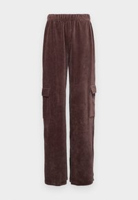 ONLCOSY STRAIGHT POCKETS PANT - Παντελόνι cargo - dark brown