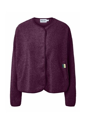 Pieces, PCKATTY TEDDY JACKET BC - Veste polaire - pickled beet1