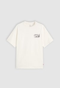 VINTAGE FIT GRAPHIC - T-shirts print - egret