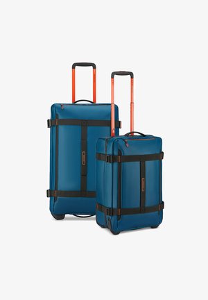 RV Roncato, NORWAY BORSONE TROLLEY 55X35X20 | 68X40X28 CM UNISEX SET - Kofferset - blu denim