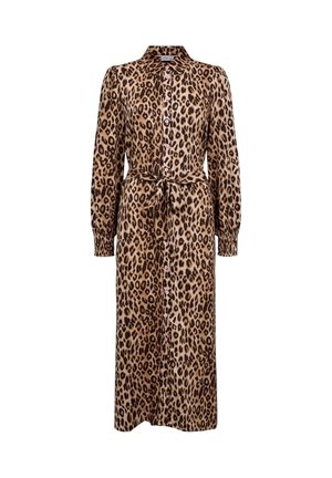 Nümph, NULORENA SHIRT DRESS - Robe chemise - tigers eye