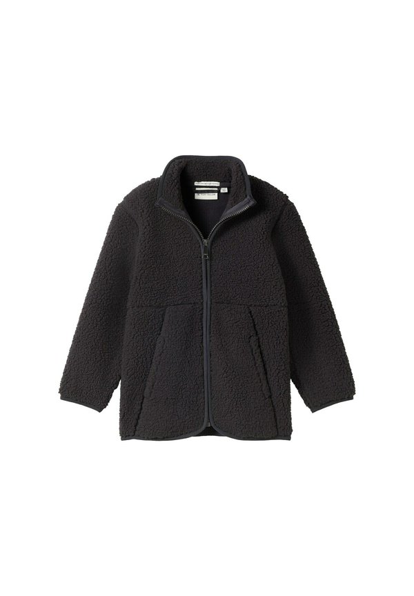 TEDDY MIT STEHKRAGEN - Fleecejacke