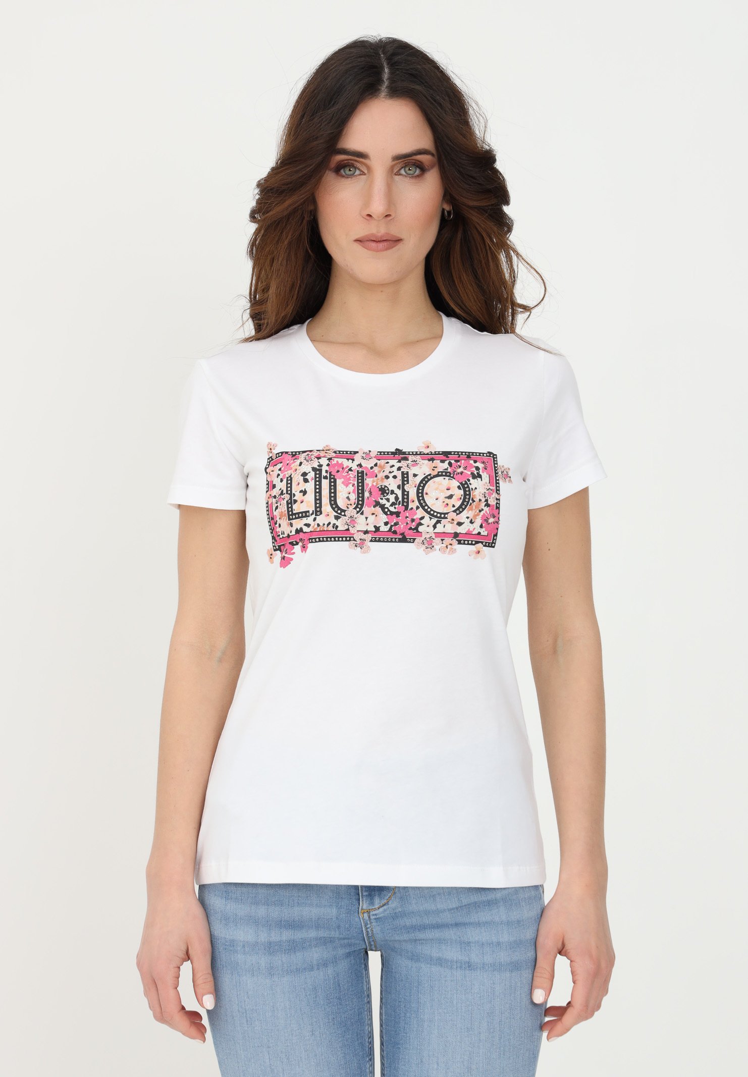 LIU JO T-shirt con stampa - bco liu jo/bianco - Zalando.it