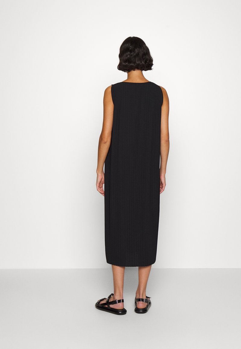 Robe Fourreau Max Mara 'Regno' En Jersey Noir - Taille 42 (UK 8), Neuve Sans étiquette