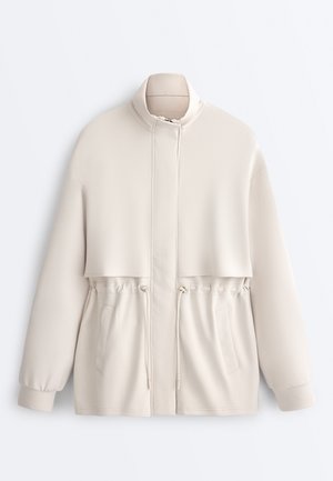 OYSHO WITH SOFT-TOUCH AND POCKETS - Leichte Jacke - sand