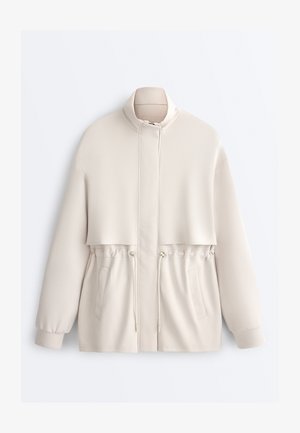OYSHO WITH SOFT-TOUCH AND POCKETS - Jachetă de vară - sand