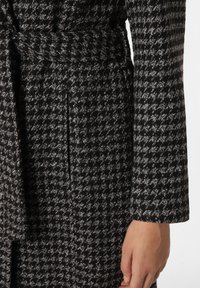 More & More Klassischer Mantel - schwarz grau