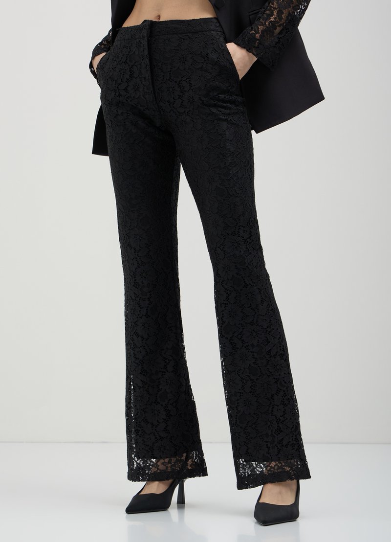 Calliope A ZAMPA - Trousers - ultrablack