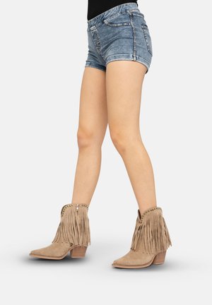 - Botki kowbojki i motocyklowe